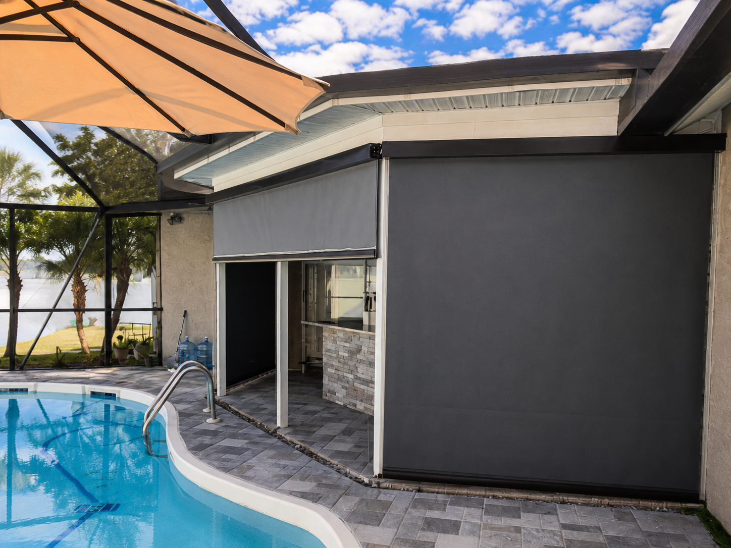 Motorized Screens installation — Sarasota, Tampa Bay