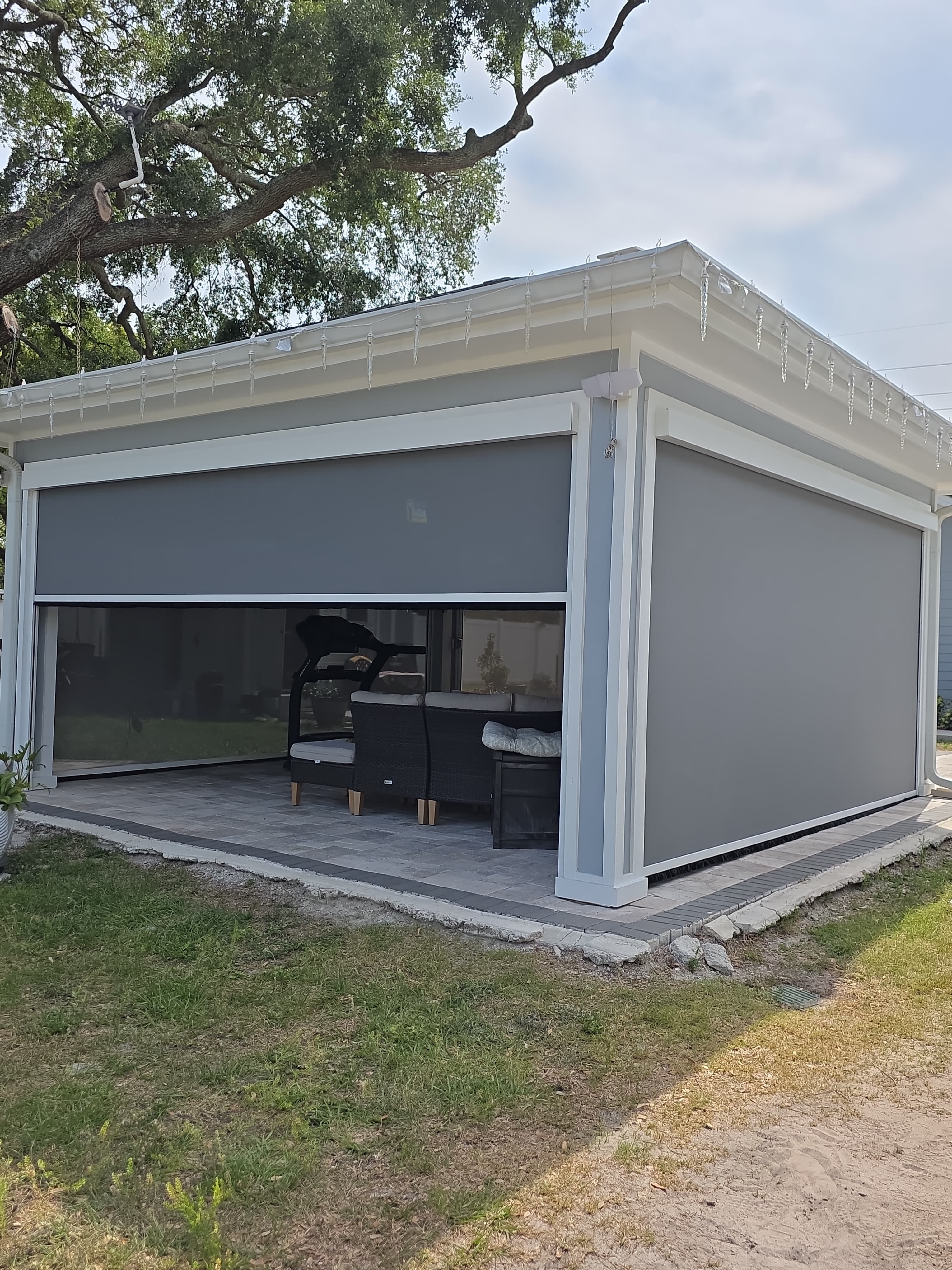 Zipper Screens installation — , Tampa Bay