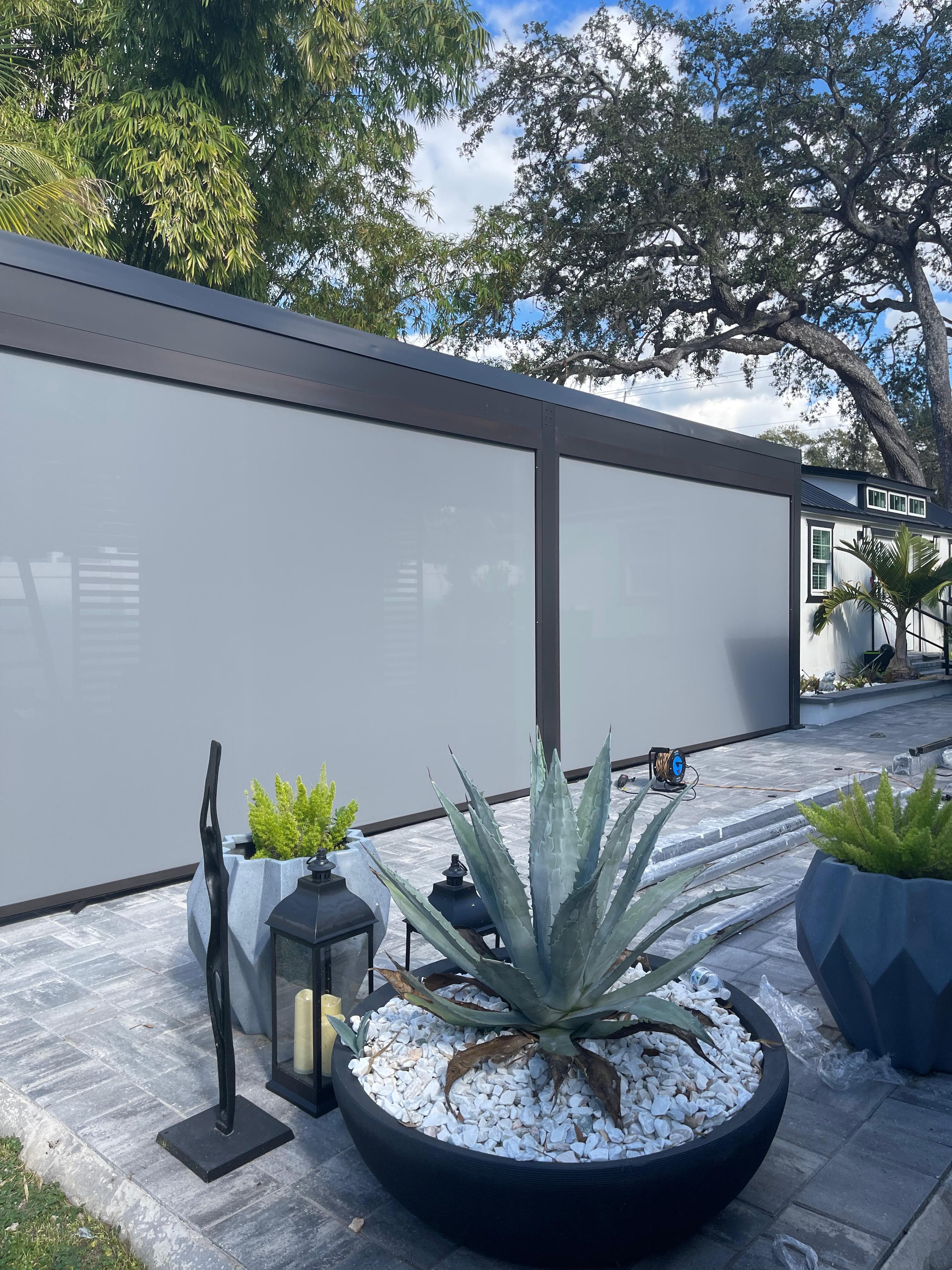 Zipper Screens installation — , Tampa Bay